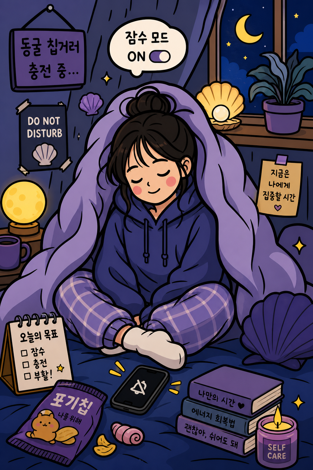 잠수 동굴 칩거러 🐚