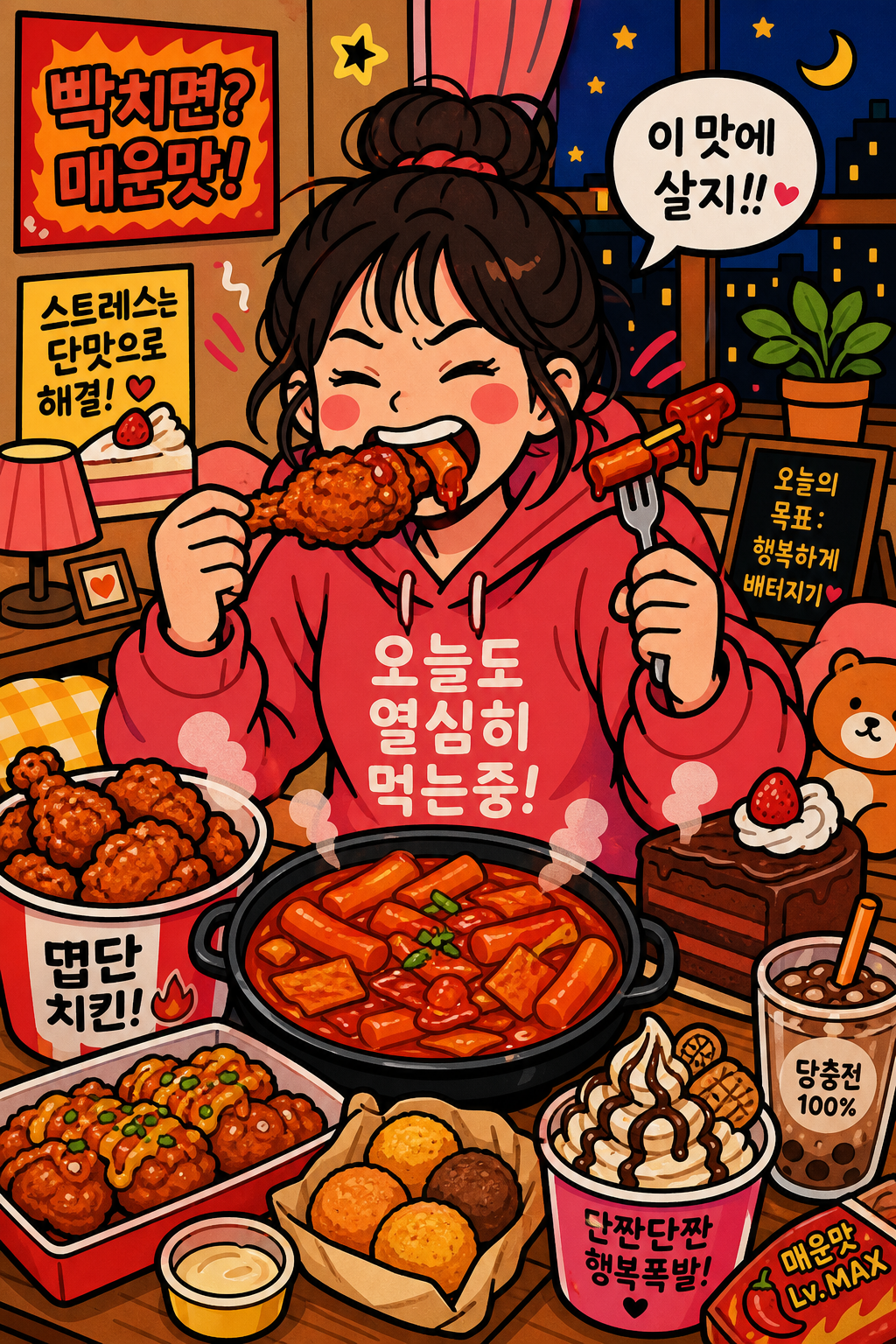 먹어서 푸는 폭식러 🍗