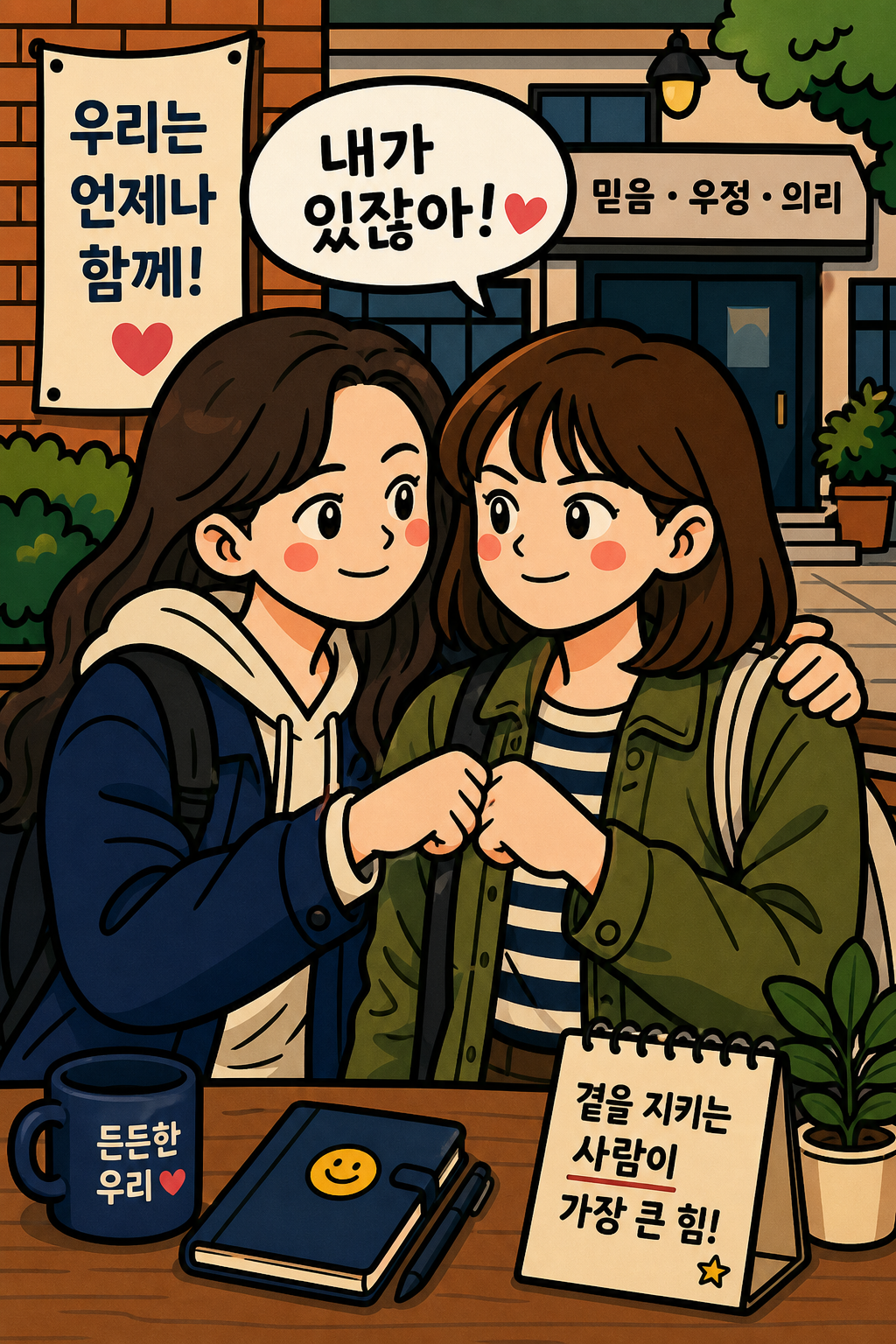 뒷담 NO 의리파 🤝