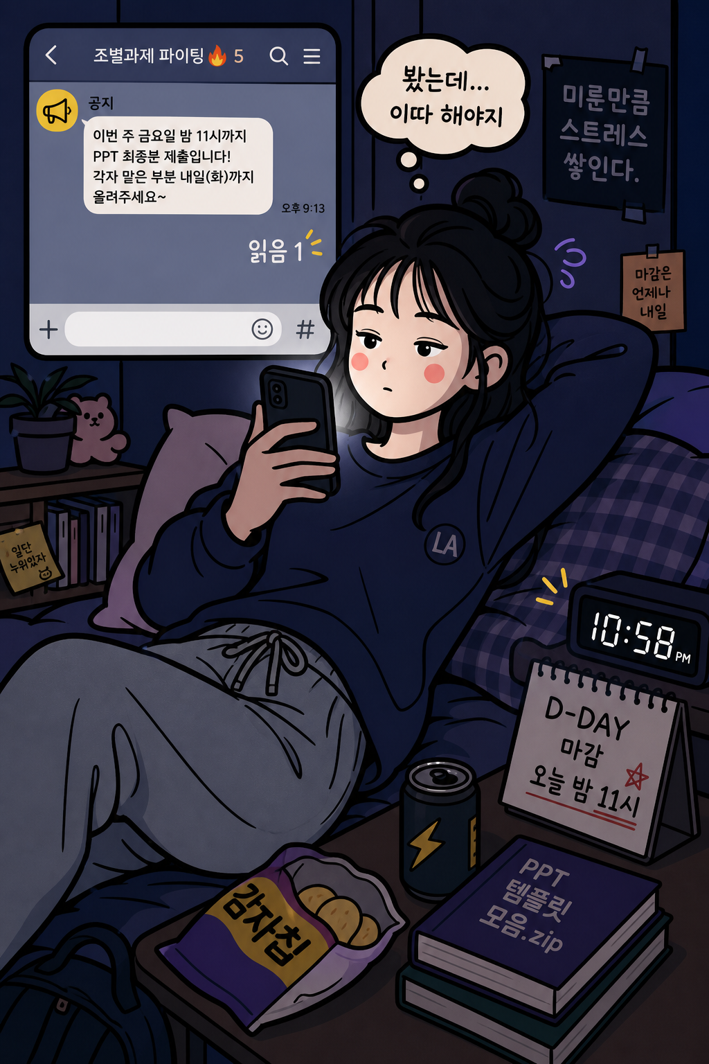 카톡 읽씹러 📵