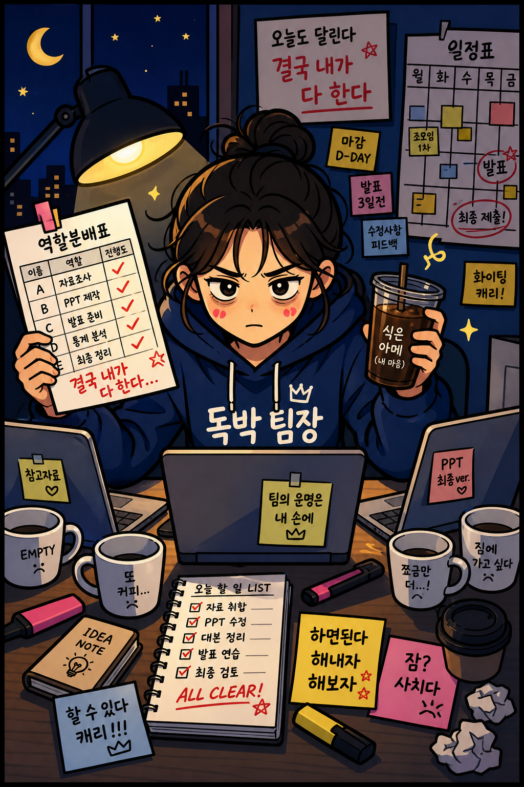 독박 팀장 (버스 기사) 🚌