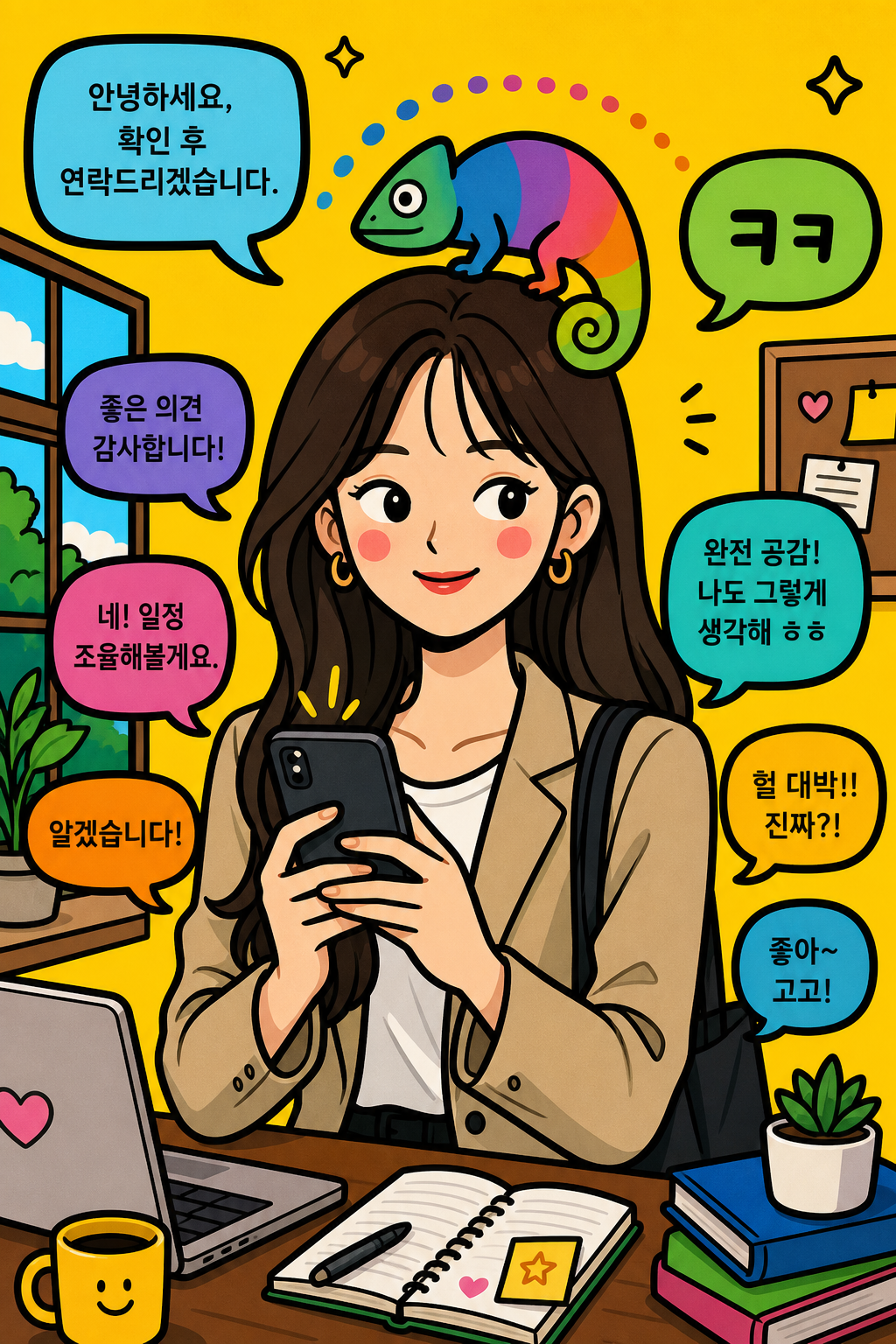무드 맞춤 카멜레온러 🦎