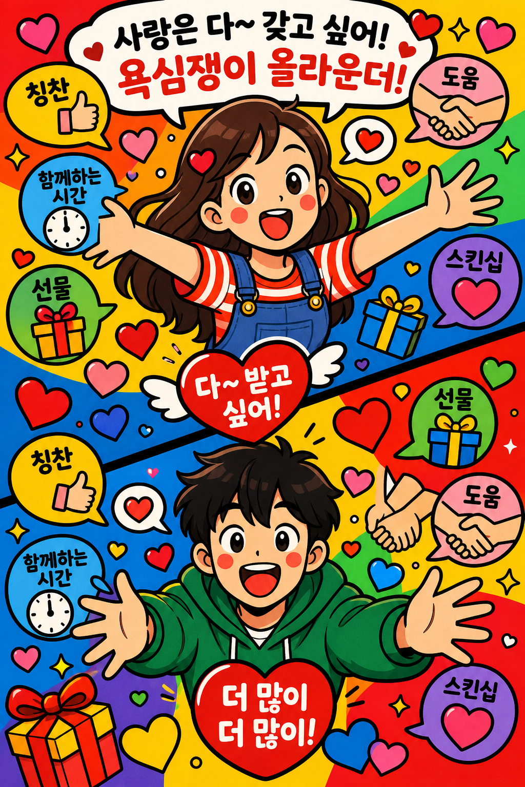 다 받고 싶은 사랑 욕심쟁이 🍯