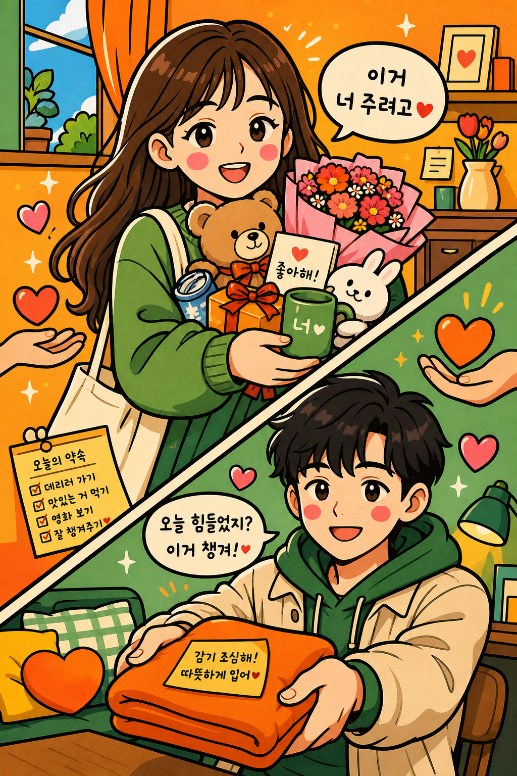 다 맞춰주는 헌신왕 🙇