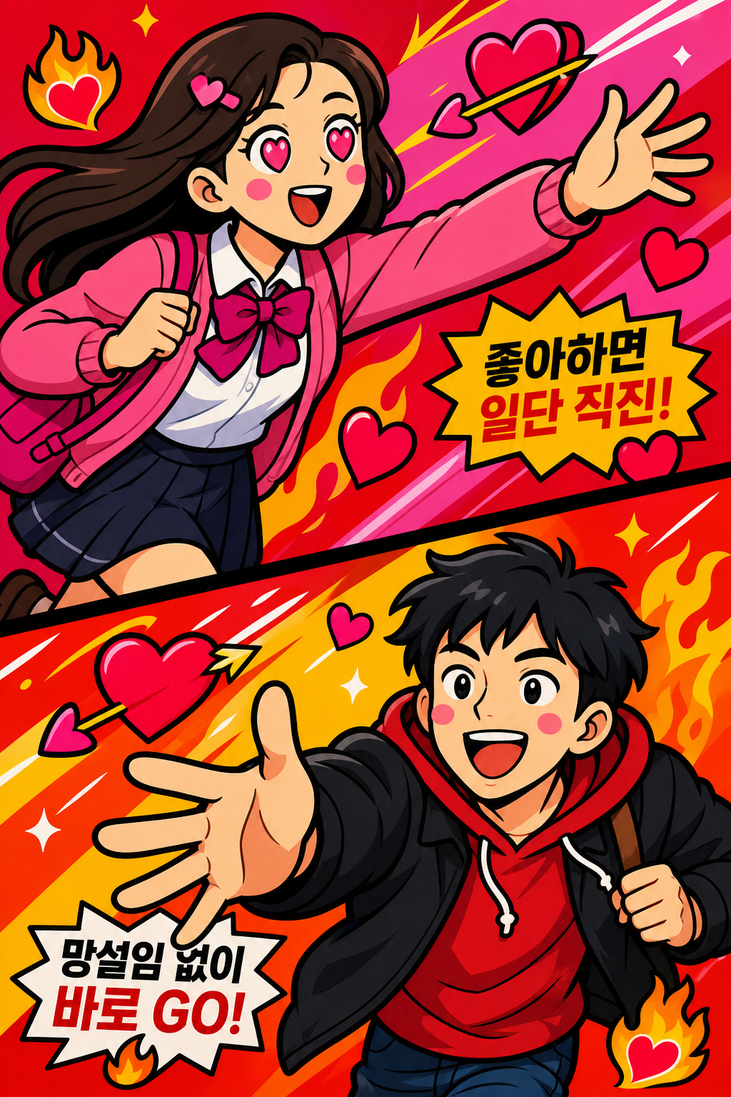 빠지면 끝, 직진하는 금사빠 💘