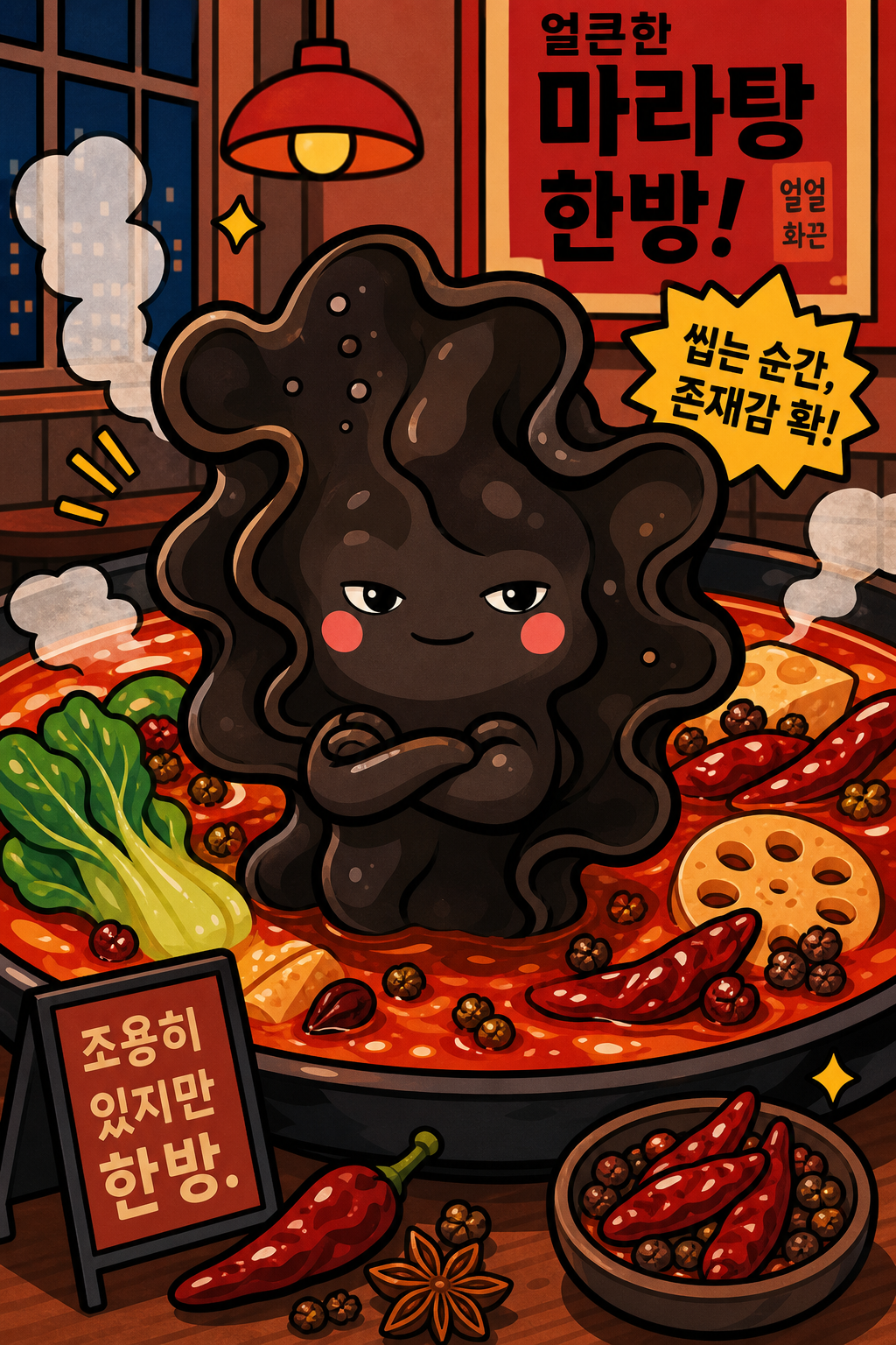 조용한 한방 목이버섯 🟤