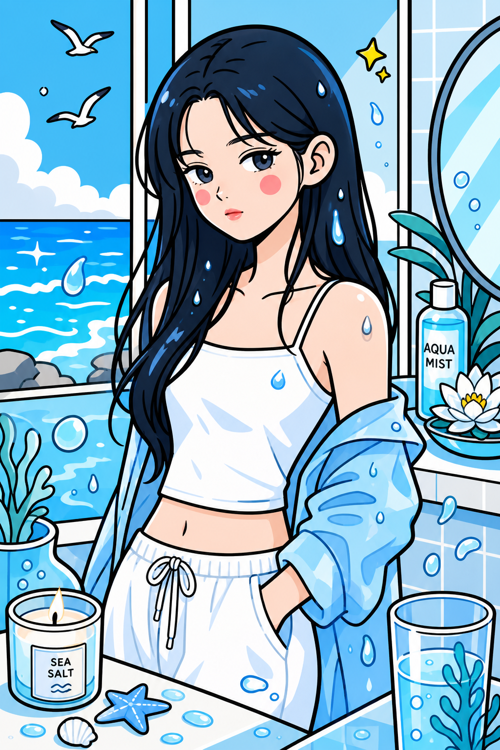 청량 쿨톤 아쿠아틱 🌊