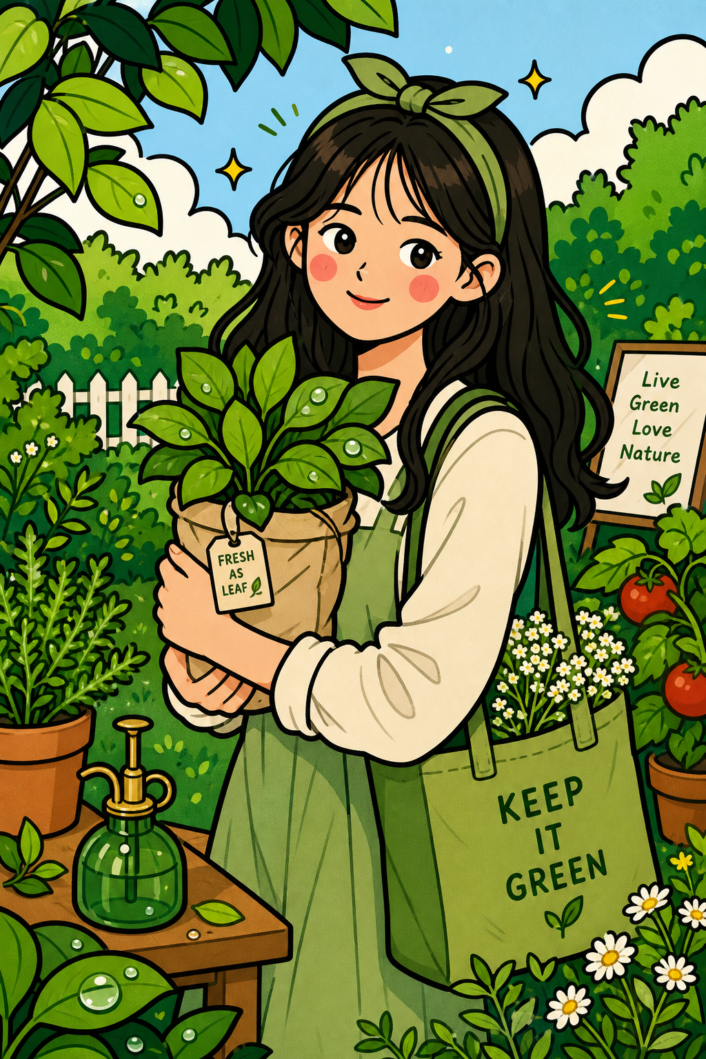 청신 자연주의 그린 🌿