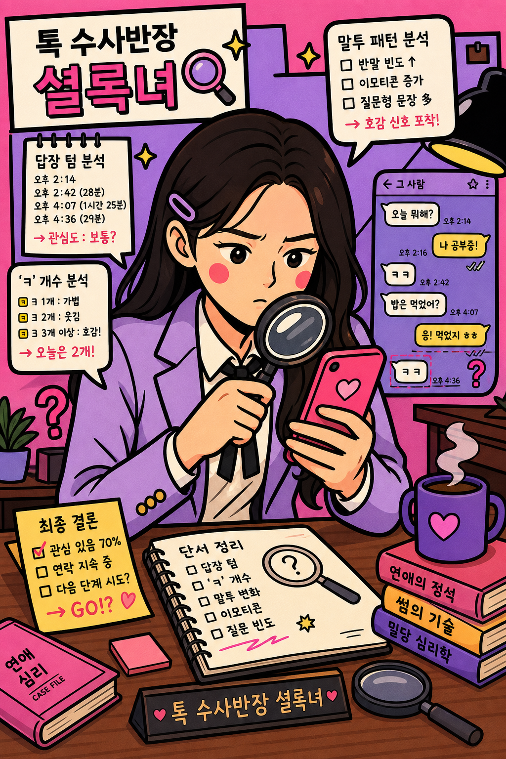 톡 분석 셜록녀 🔍