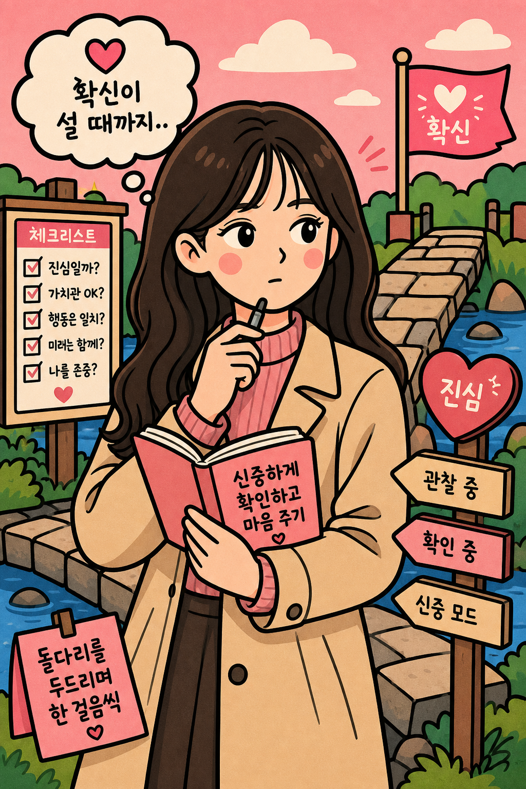 확신의 돌다리녀 🧱