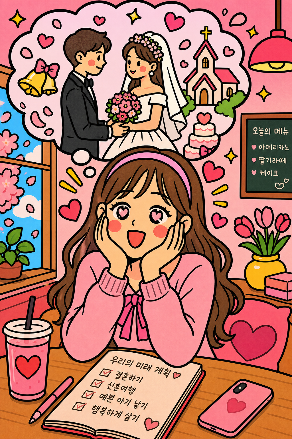혼자 결혼식장 다녀온 금사빠녀 💒