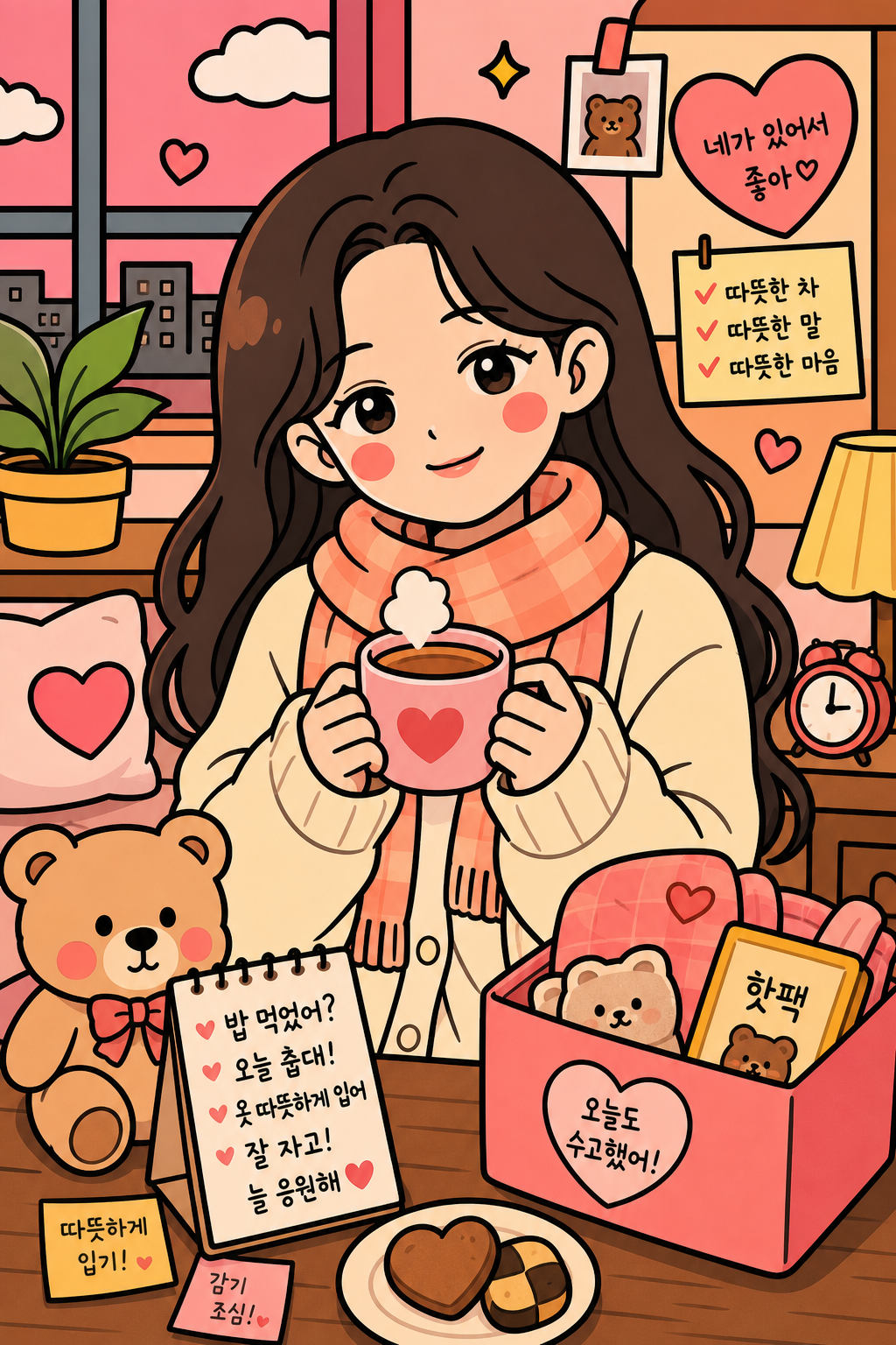 다정 풀충전 챙김녀 🧸