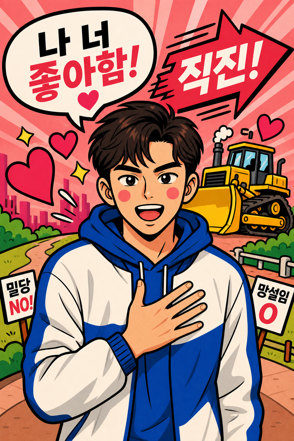 직진 불도저 🚜