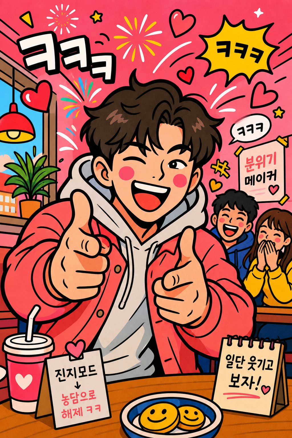 텐션 폭발 분위기 메이커 🎉