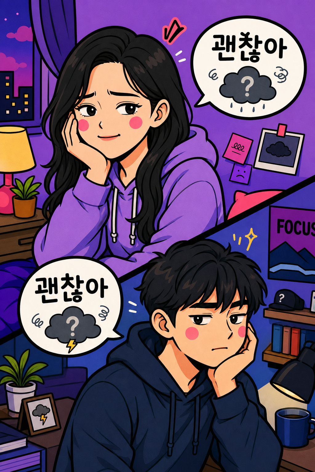 "괜찮아"로 돌려까는 안괜찮음러 🙂