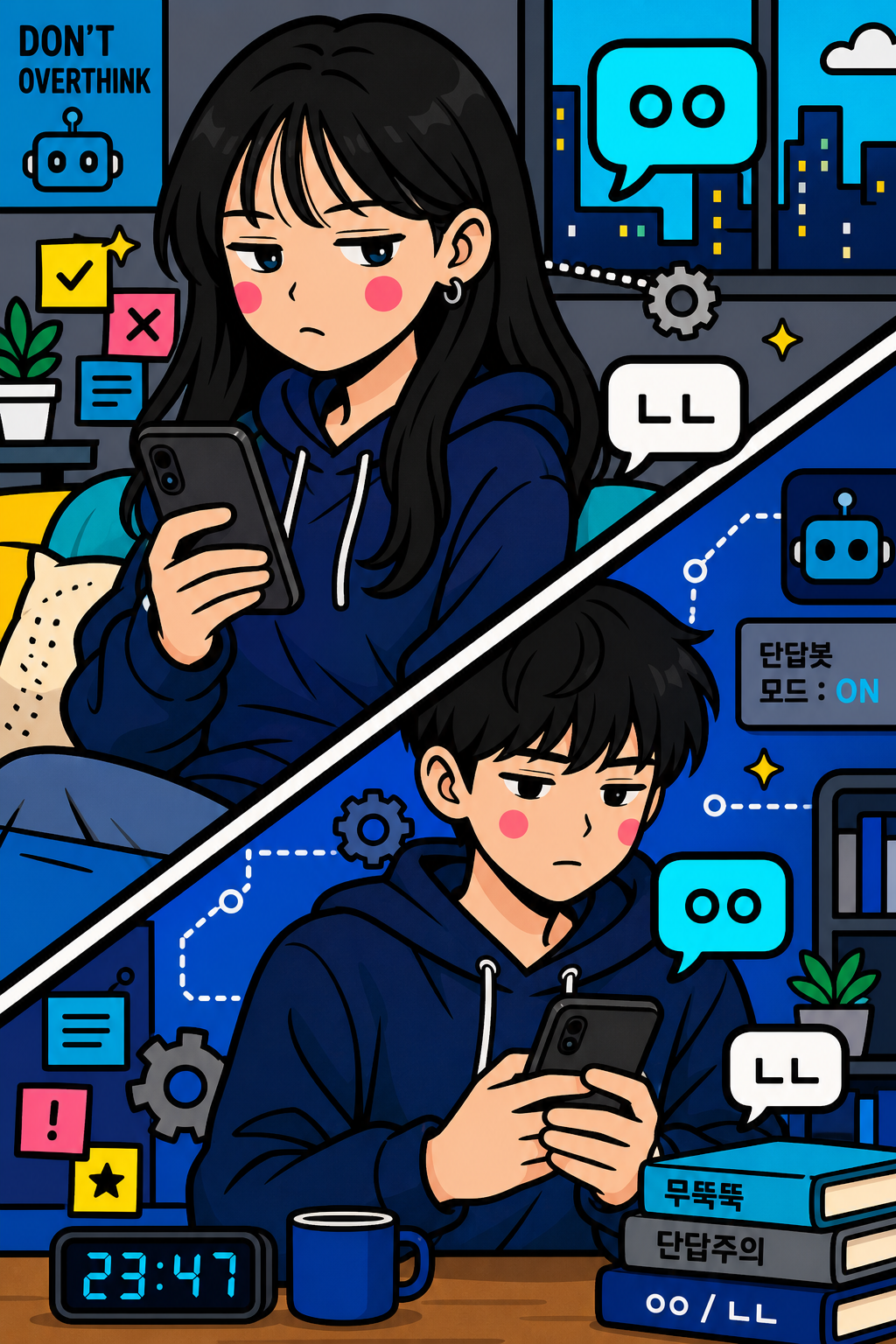 'ㅇㅇ' 단답으로 티 내는 단답봇 🤐