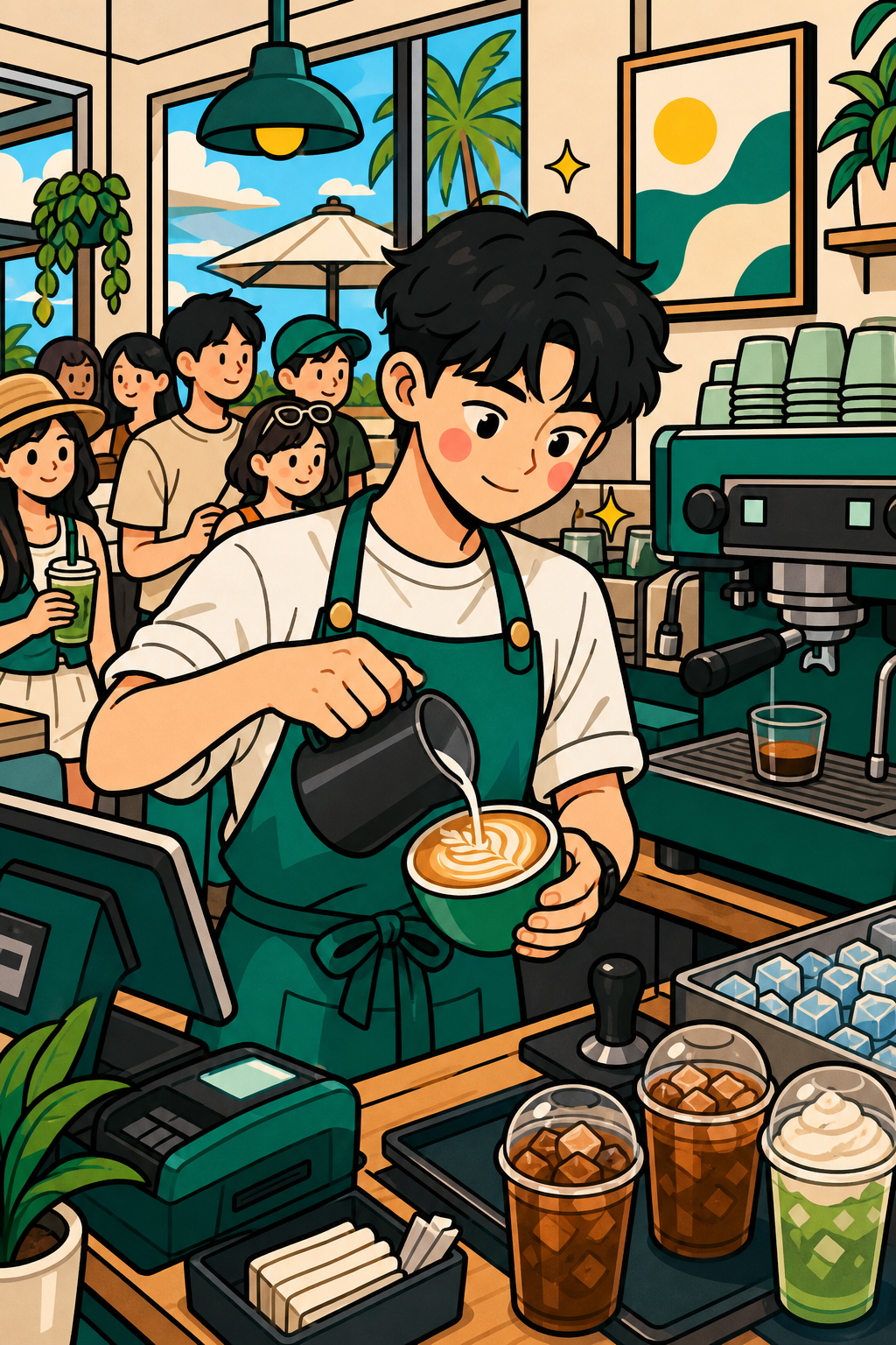 주문폭주 카페 에이스 🧋