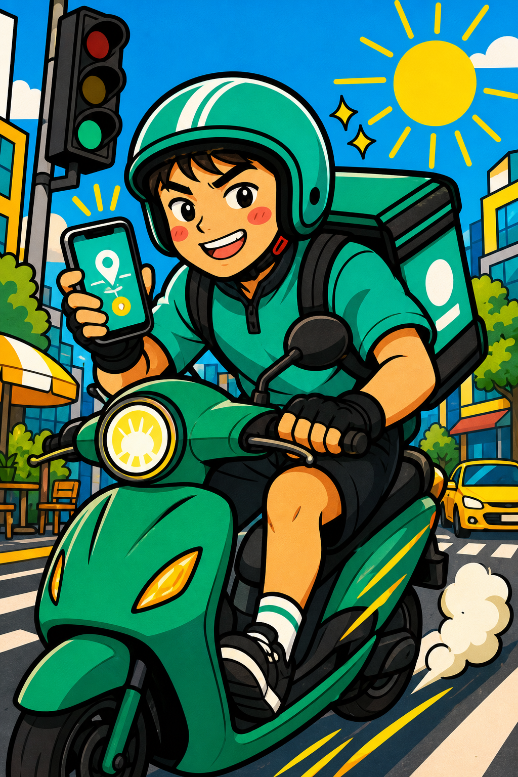 배달 스피드 라이더 🛵