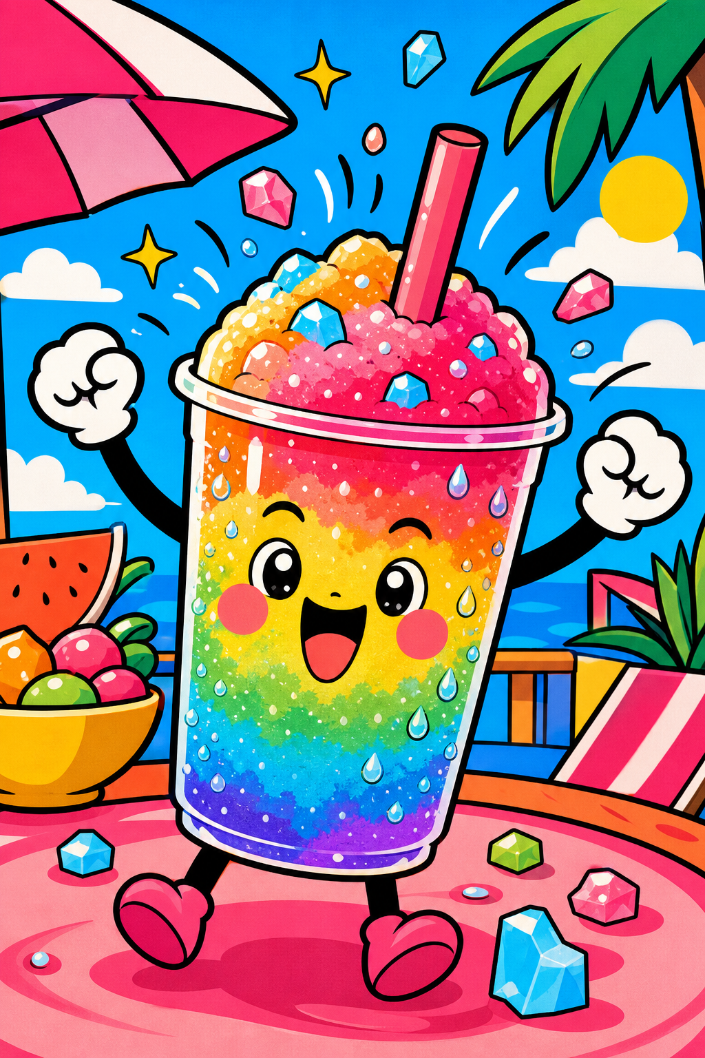 톡톡 튀는 슬러시 🥤