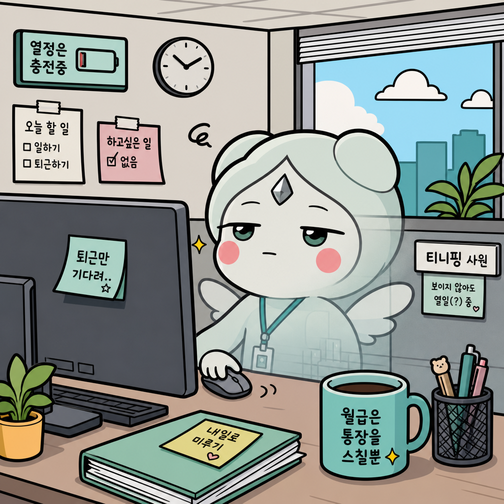 차나핑 — 월급루팡 투명인간