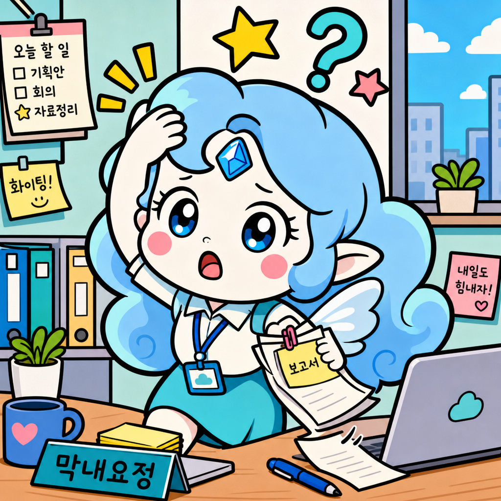 깜빡핑 — 까먹는 허당 막내