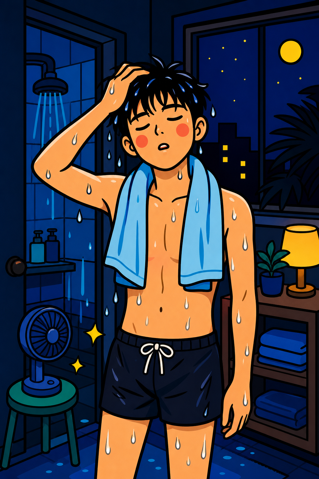 찬물 샤워 반복러 🚿