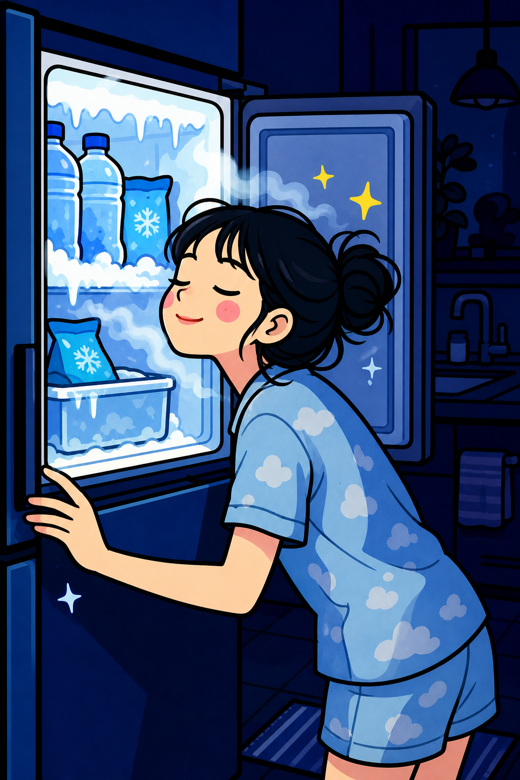 냉동실 얼굴러 🧊