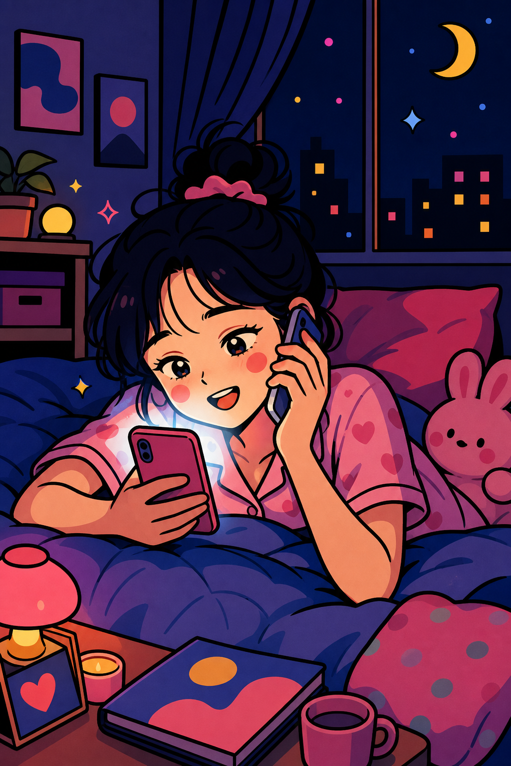 새벽 감성 연락러 💬