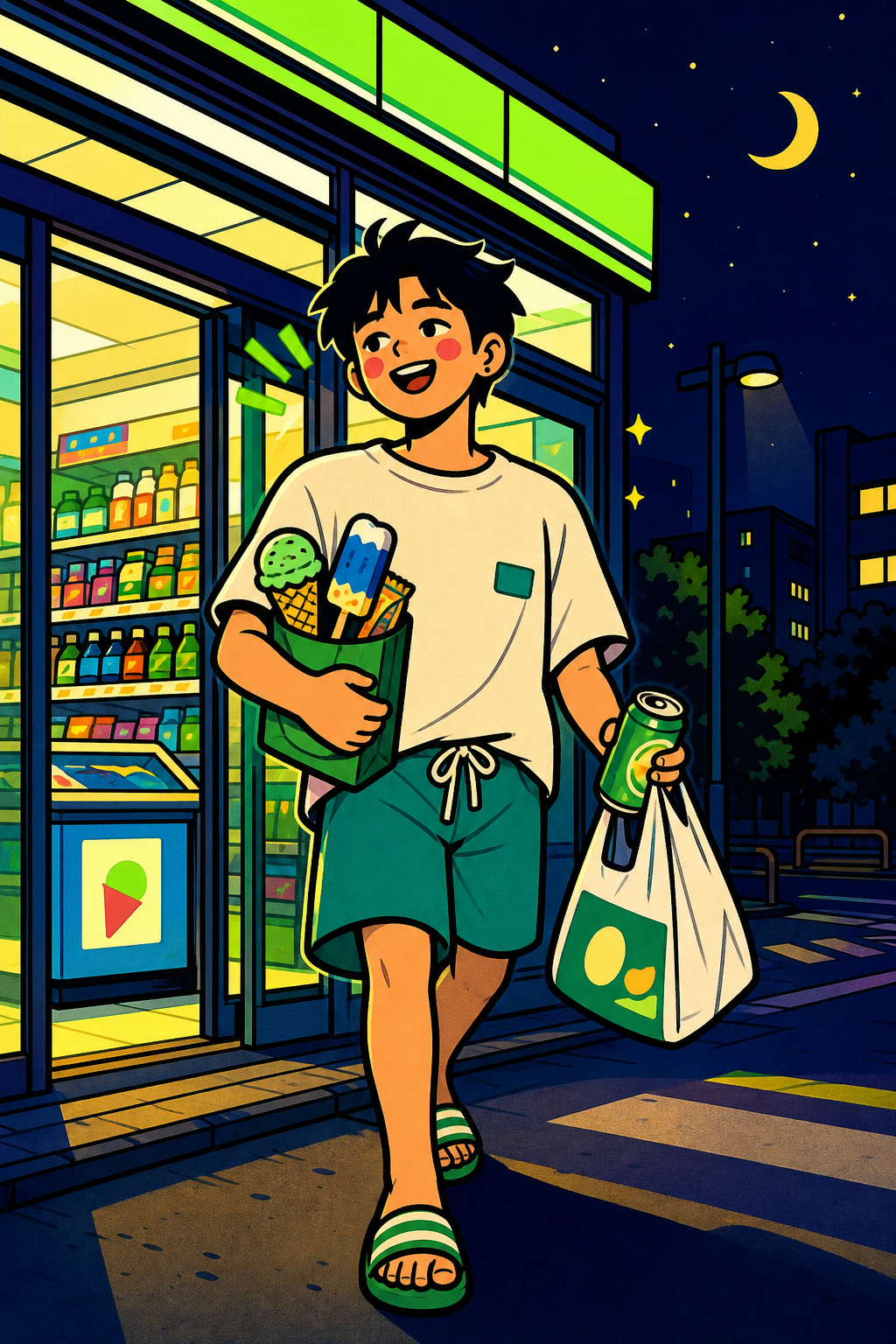 새벽 편의점 원정대 🏪