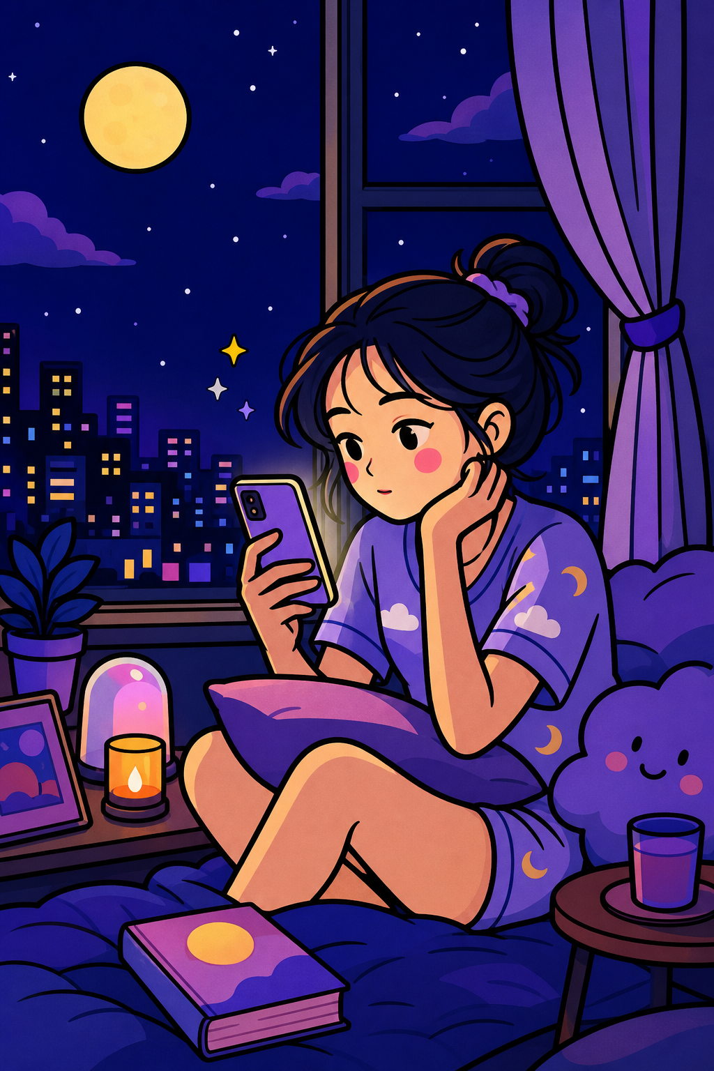 새벽 스토리 감성러 🌙
