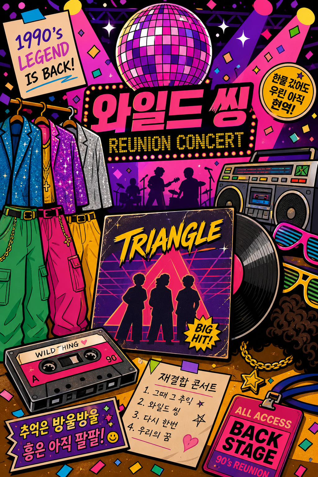 나는 영화 '와일드 씽' 트라이앵글의 누구일까?